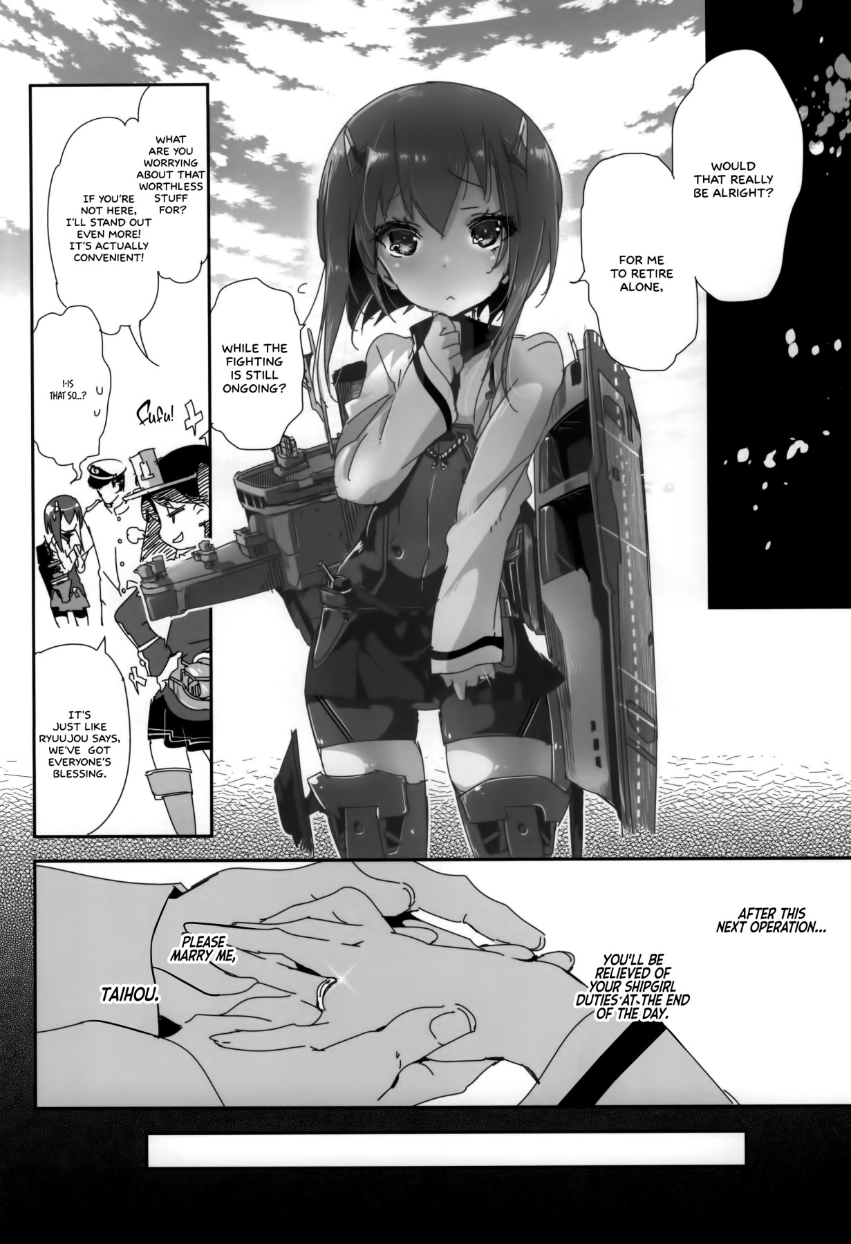 Hentai Manga Comic-Taihou's Deep Sea Fall-Read-3